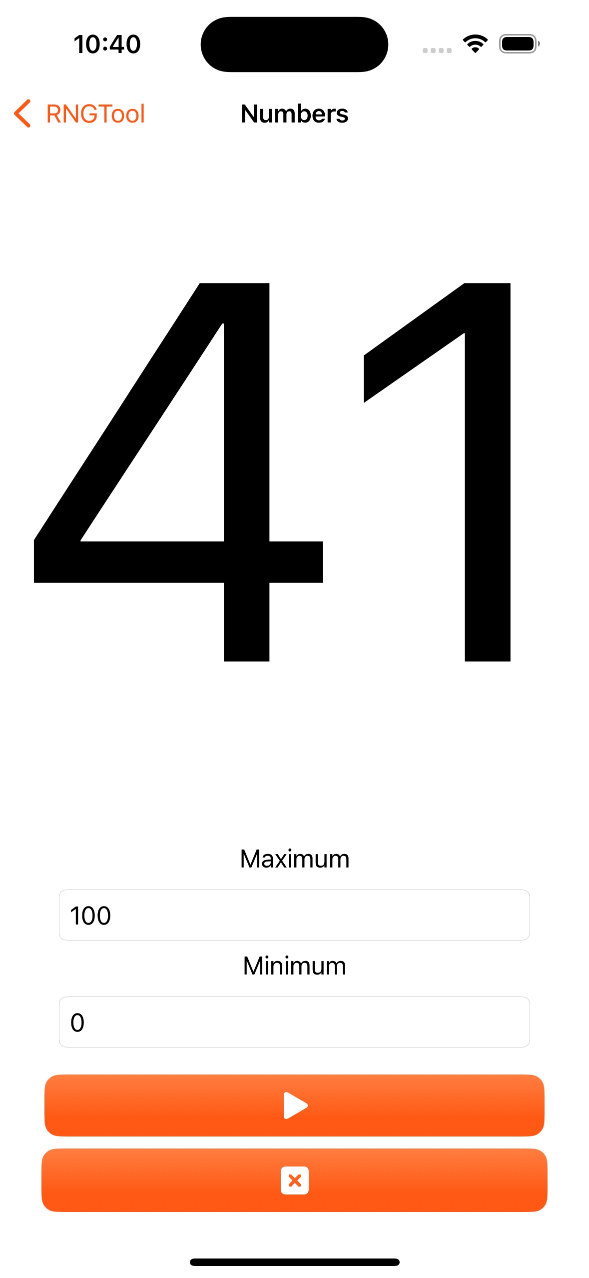 RNGTool screenshot 2